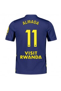 Atletico Madrid Thiago Almada #11 Jalkapallovaatteet Vieraspaita 2025-26 Lyhythihainen